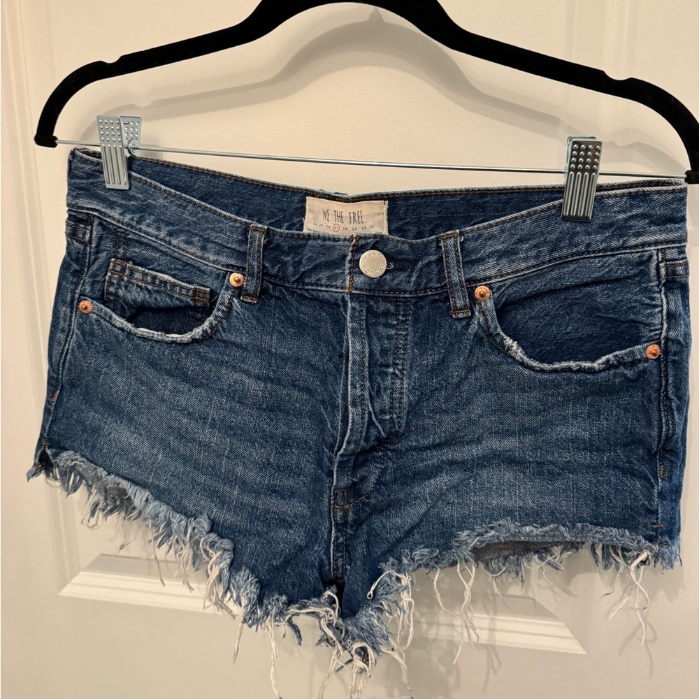 Free People Jean Shorts
